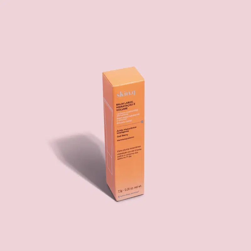 Balm Labial Hidratação e Volume Skin.q 7,5g