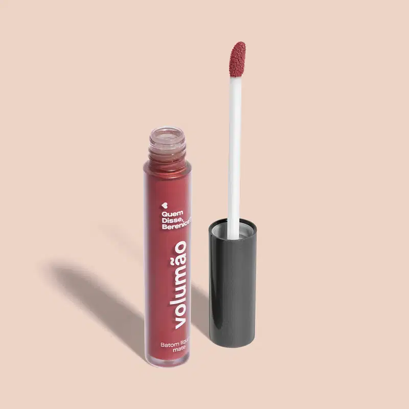 Batom Líquido Rosa Roseli  Mate Volumão 4ml