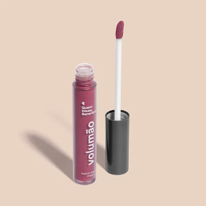 Batom Líquido Roxo Ameixali Mate Volumão 4ml