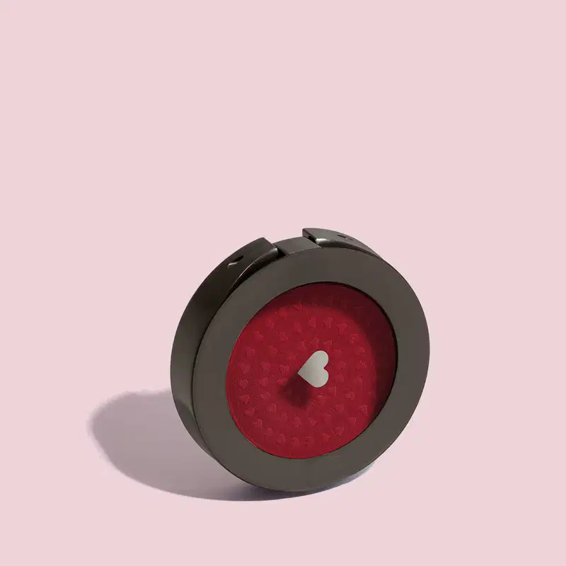 Blush Em Pó Compacto Rubor Vermelho Vermetin 2g