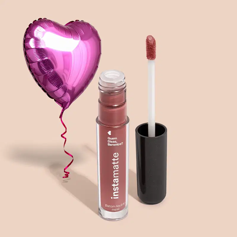 Batom Líquido Bege Castanheli Instamatte 4ml