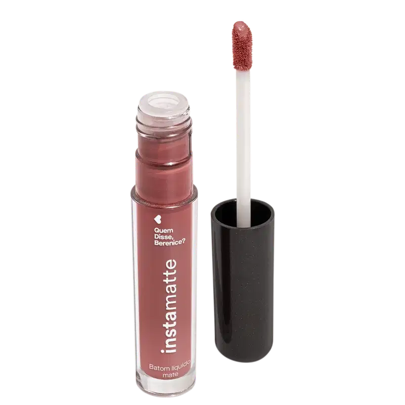 Quem Disse, Berenice? Instamatte Bege Castanheli - Batom Líquido 4ml
