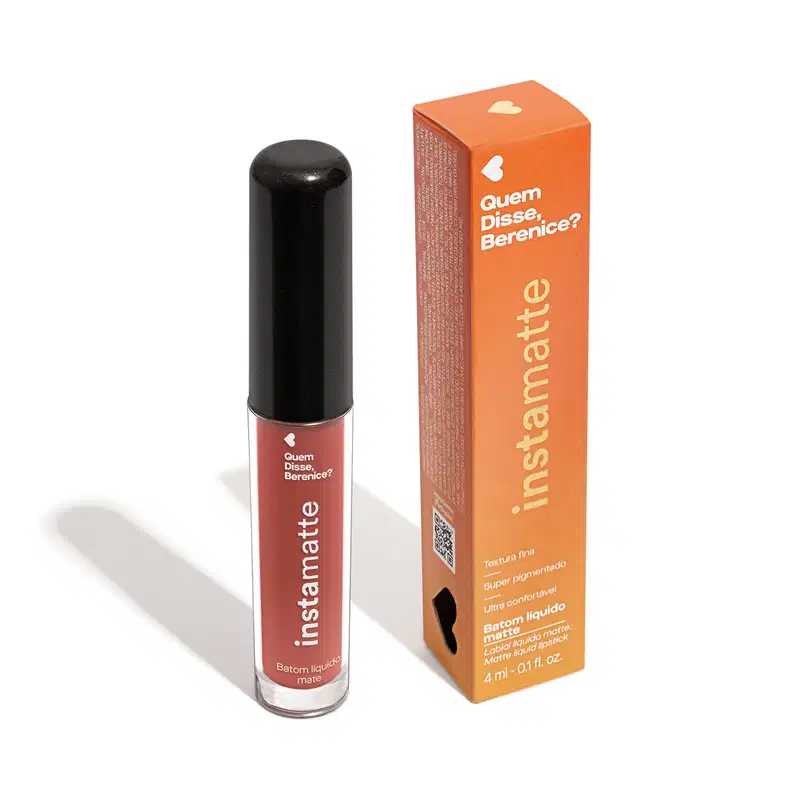 Batom Líquido Marrom Marronli Instamatte 4ml