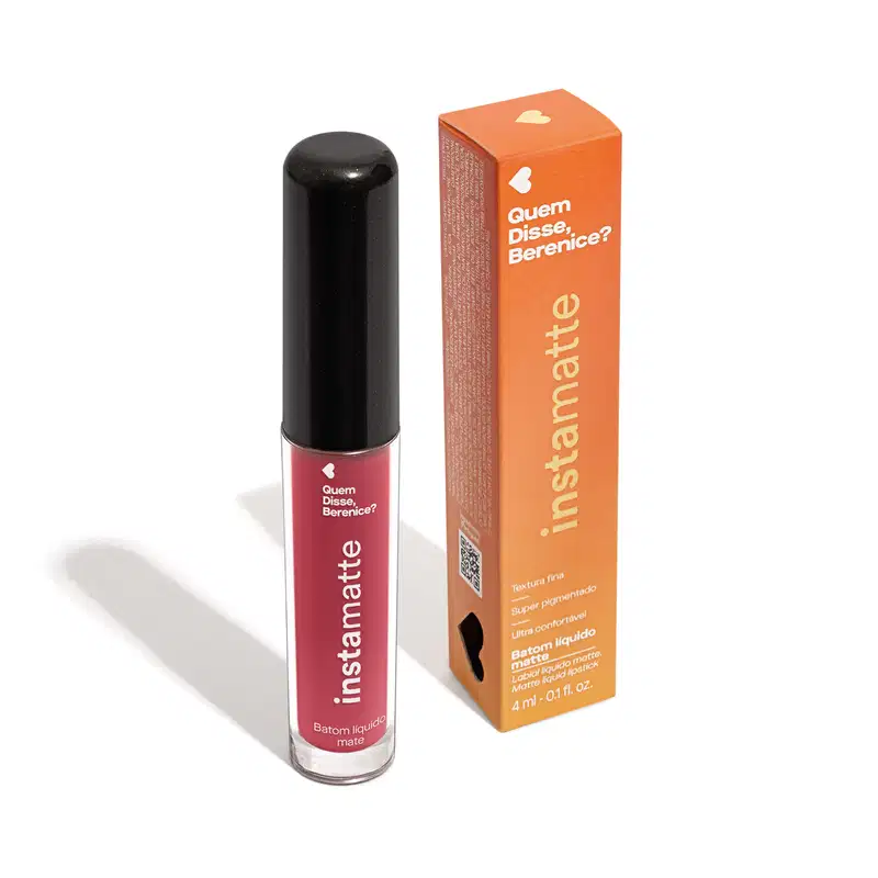 Batom Líquido Vinho Vinheli Instamatte 4ml