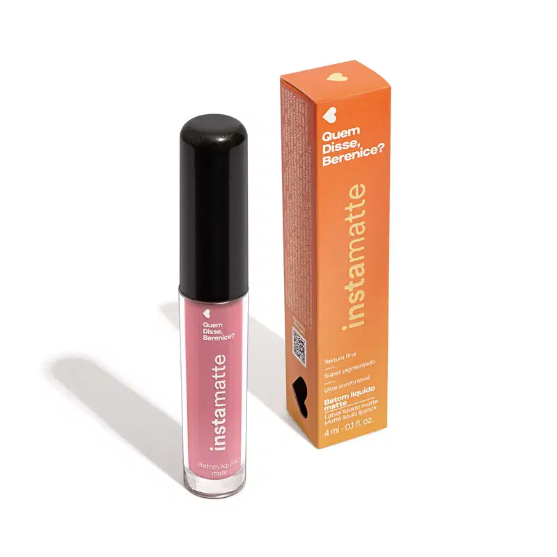 Batom Líquido Rose Roseirali Instamatte 4ml