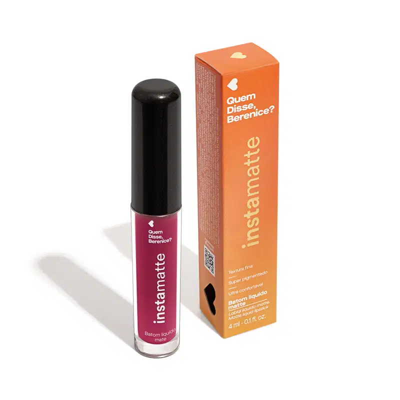 Batom Líquido Vinho Amorli Instamatte 4ml