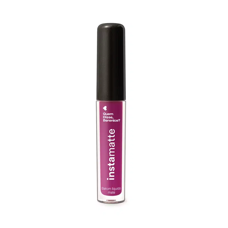 Batom Líquido Roxo Uvali Instamatte 4ml