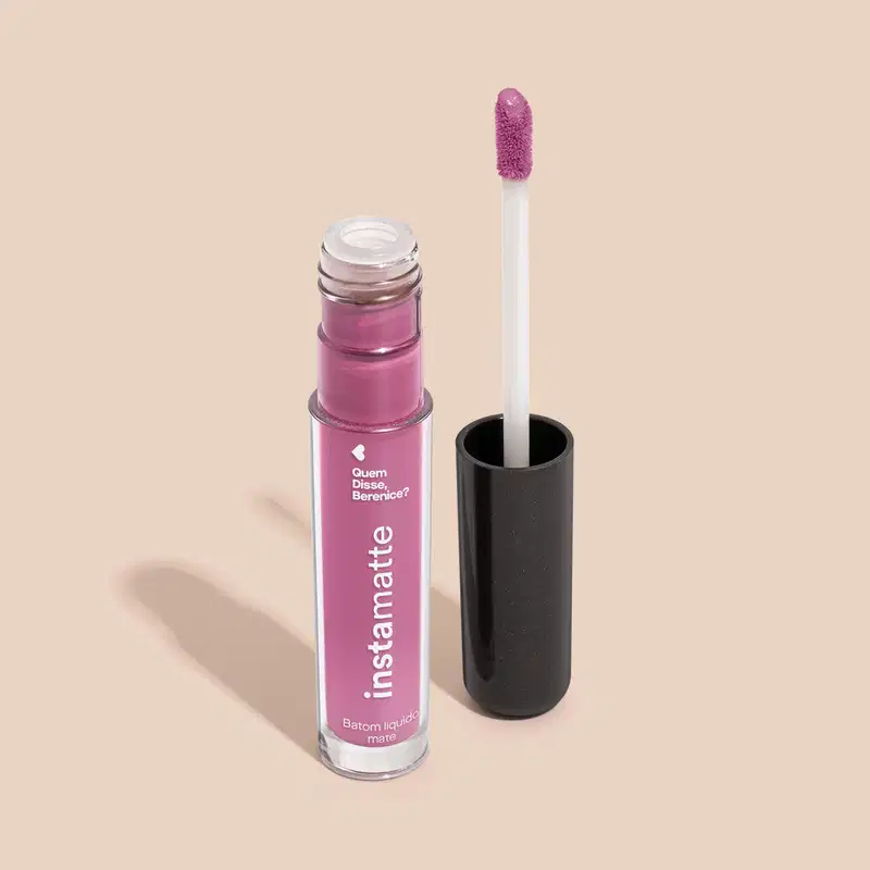 Batom Líquido Lilás Lilali Instamatte 4ml