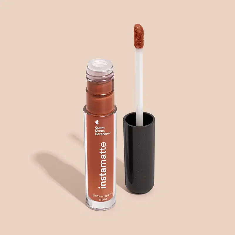 Batom Líquido Bege Amendoli Instamatte 4ml