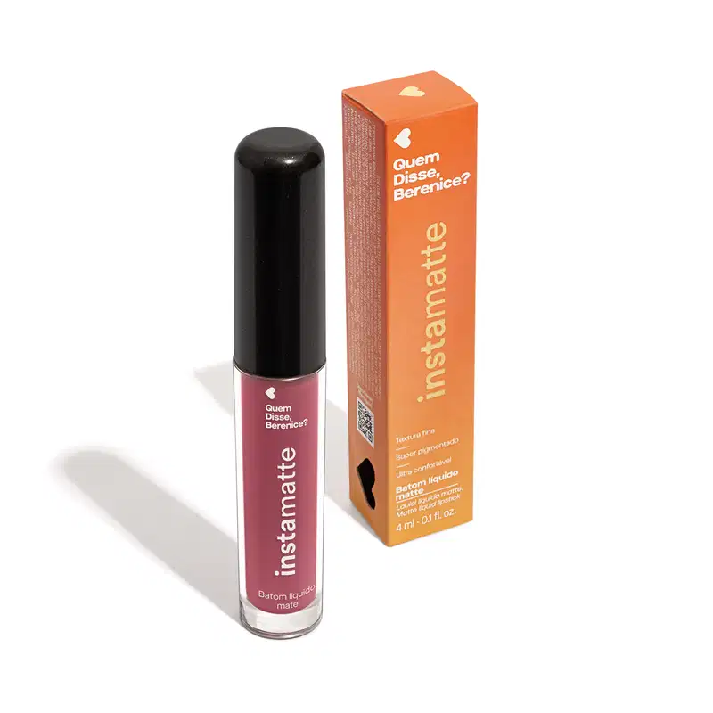 Batom Líquido Vinho Marsalili Instamatte 4ml