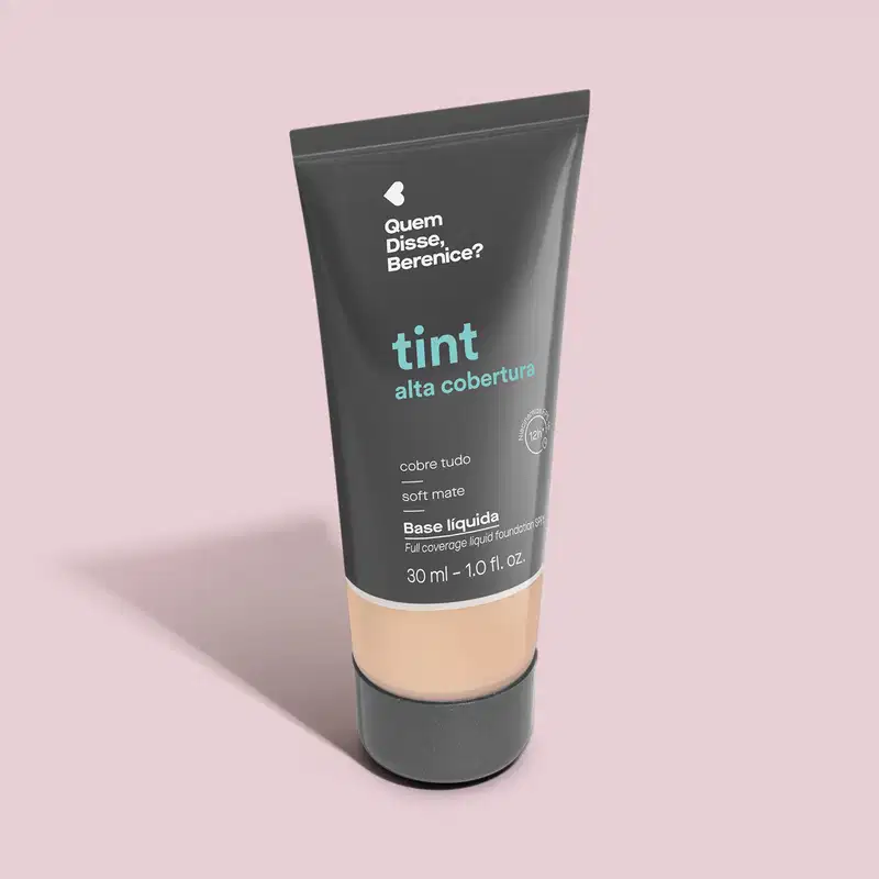 Base Líquida Tint Alta Cobertura Cor 100F 30ml