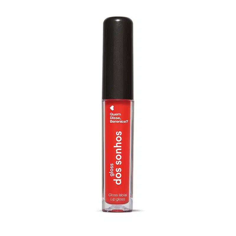 Gloss Labial Vermelho Vermedex Dos Sonhos 4ml