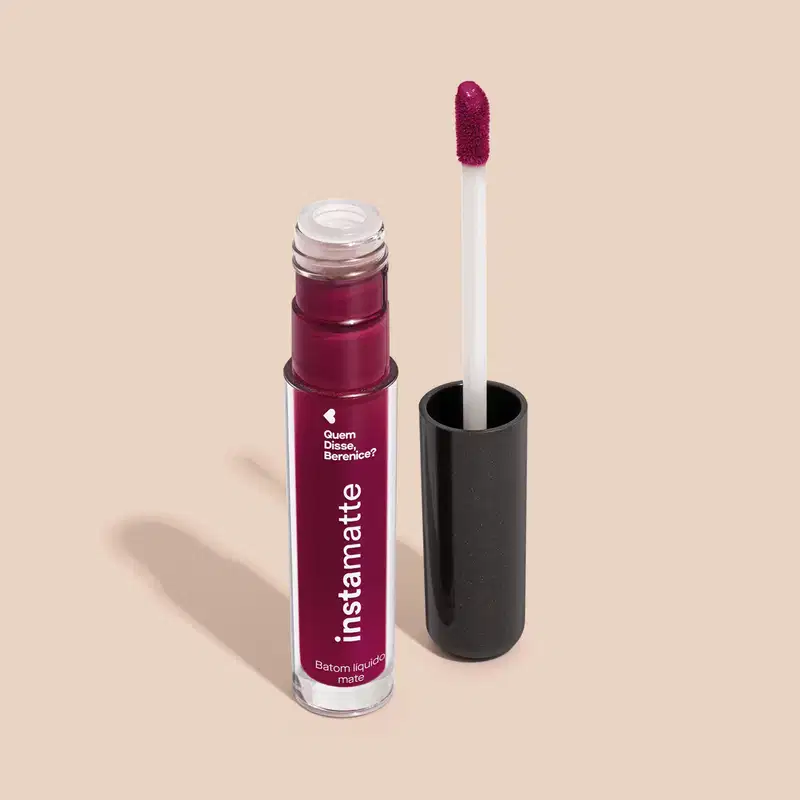 Batom Líquido Roxo Malvali Instamatte 4ml