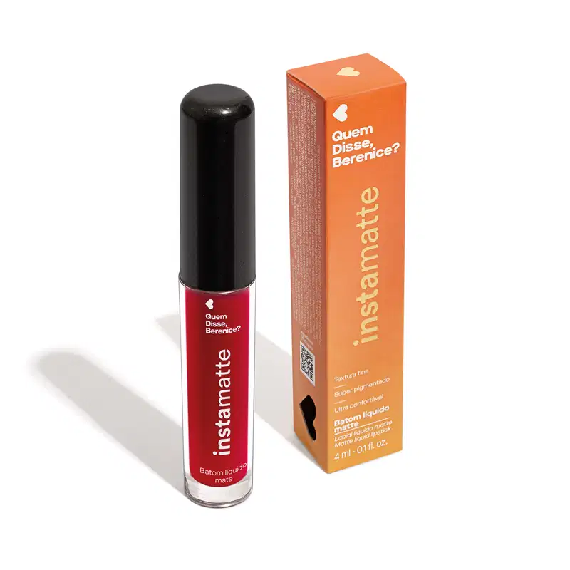 Batom Líquido Vermelho Vermelholi Instamatte 4ml