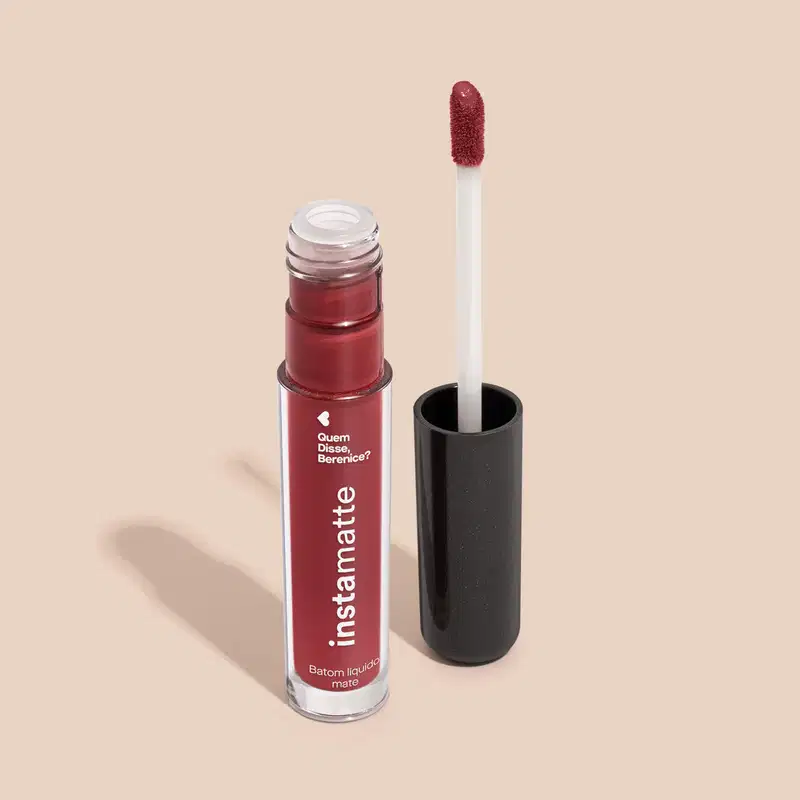 Batom Líquido Rosa Avelali Instamatte 4ml