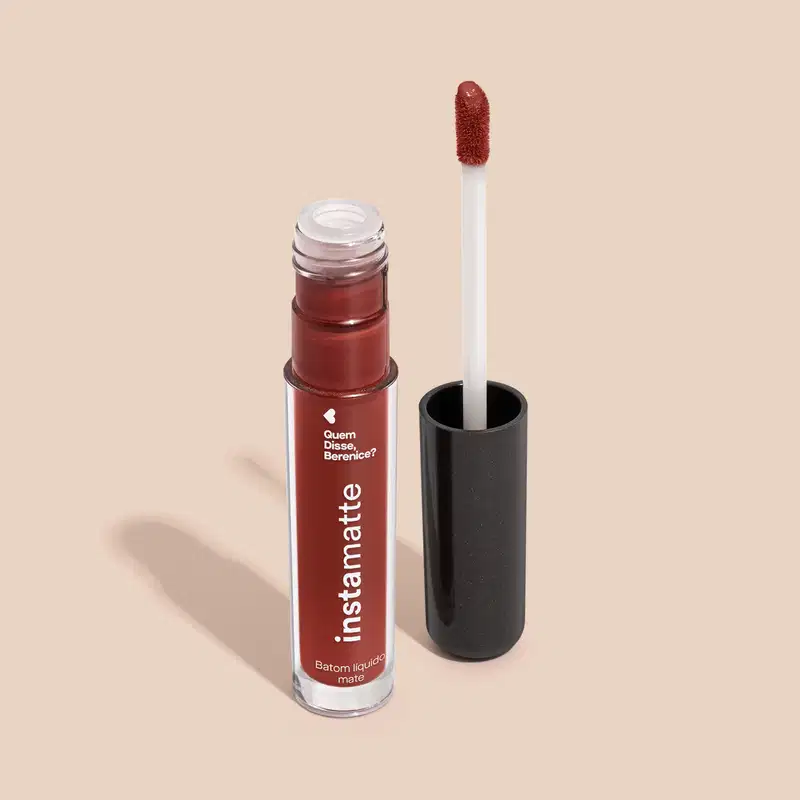 Batom Líquido Marrom Cafeli Instamatte 4ml