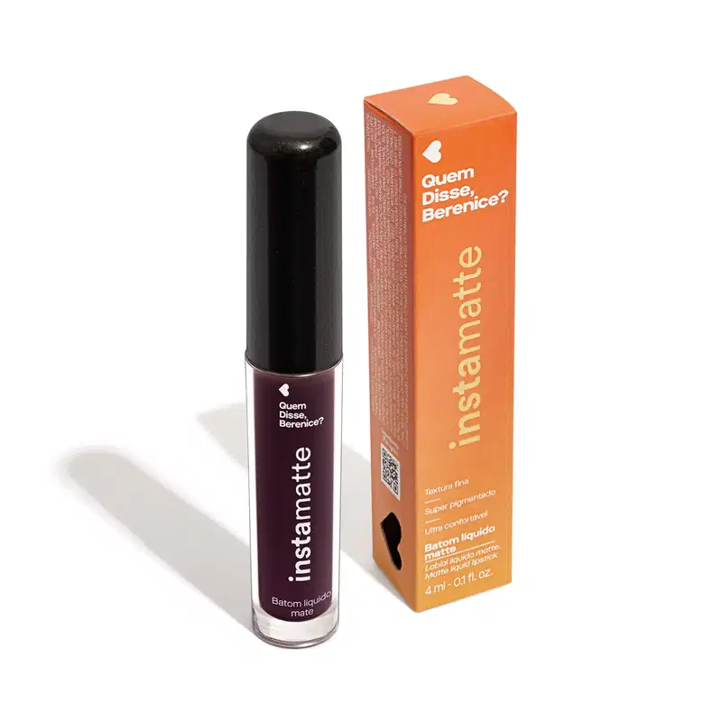 Batom Líquido Roxo Jabuticali Instamatte 4ml