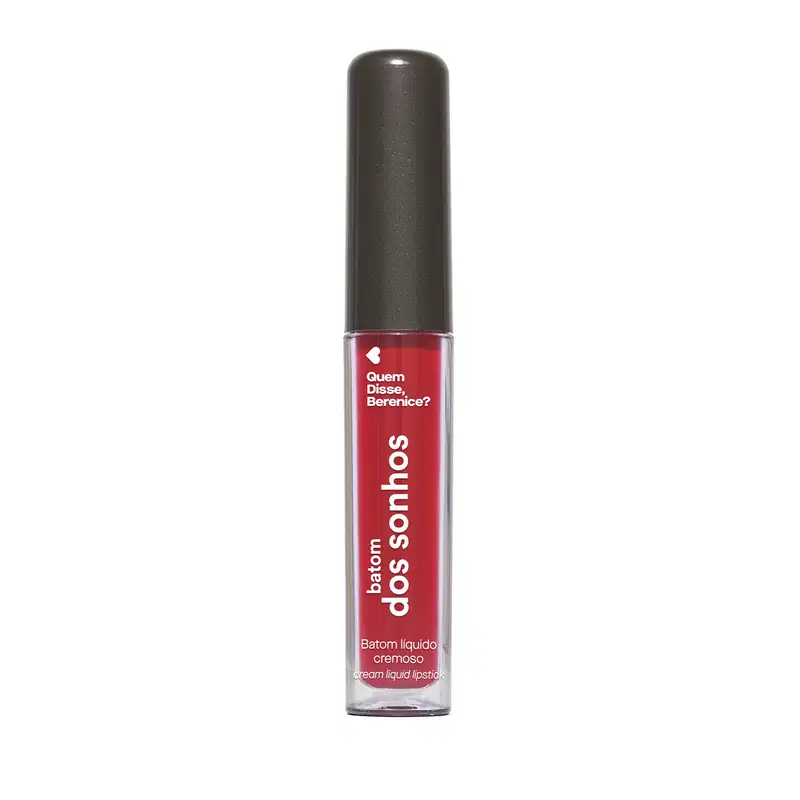 Batom Líquido Cremoso Vermelho Vermelite Dos Sonhos 4ml