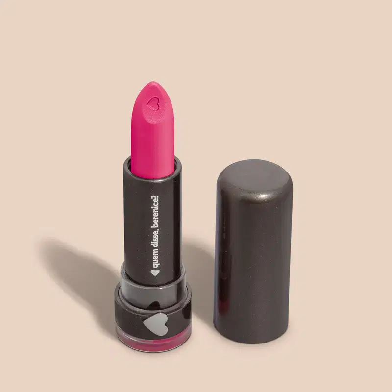 Batom Mate Rosa Rosadíssimo Alta Pigmentação 3,8g