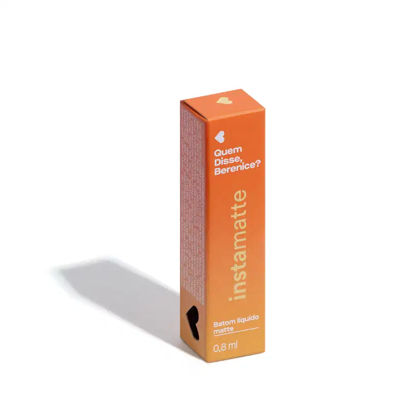 Mini Batom Líquido Rose Rosetali Instamatte 0,8ml