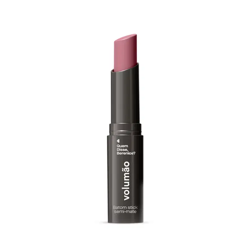 Batom Stick Semi-mate Volumão Rosa Roseirê 3,4g