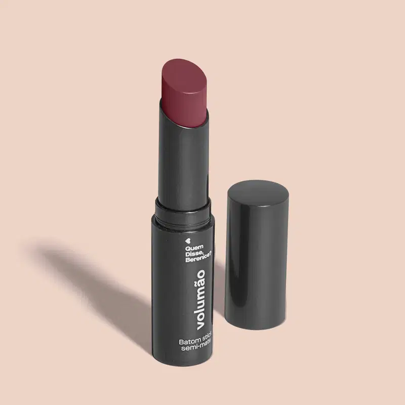 Batom Stick Semi-mate Volumão Marsala Marsalê 3,4g