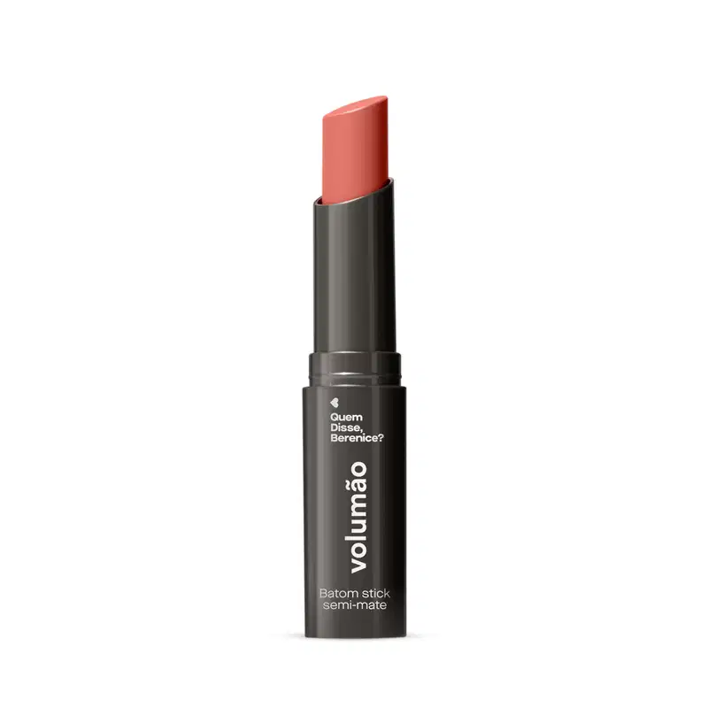 Batom Stick Semi-mate Volumão Nude Amendolê 3,4g