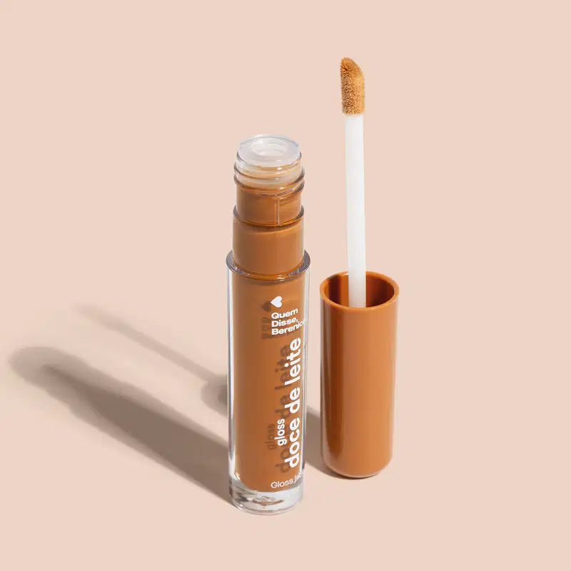 Gloss Labial Marrom Doce de Leite 4ml