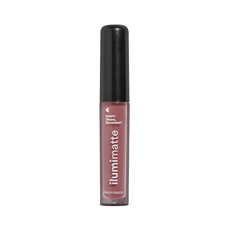 Batom Líquido Rosa Rosalumi Ilumimatte 4ml