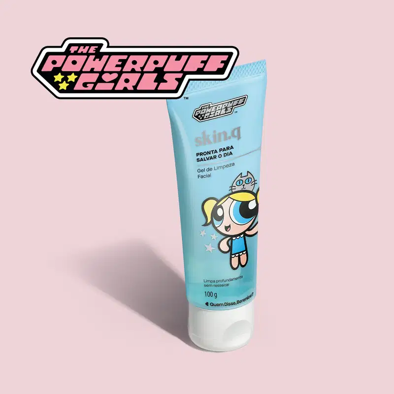 Gel de Limpeza Facial Pronta Pra Salvar o Dia QDB As Meninas Super Poderosas 100g