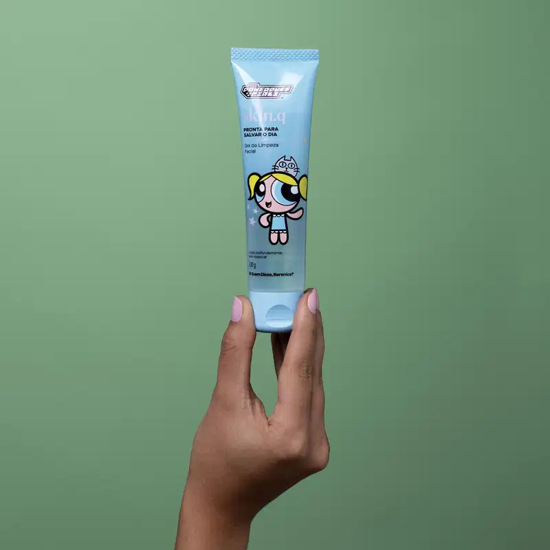 Gel de Limpeza Facial Pronta Pra Salvar o Dia QDB As Meninas Super Poderosas 100g