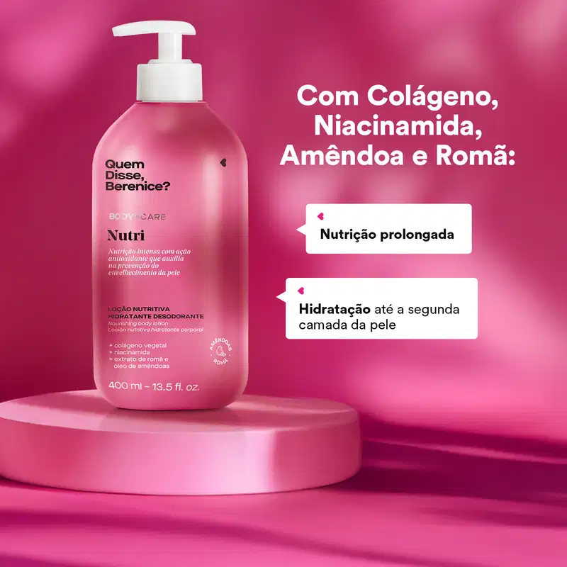 Loção Hidratante Desodorante Corporal Nutri 400ml