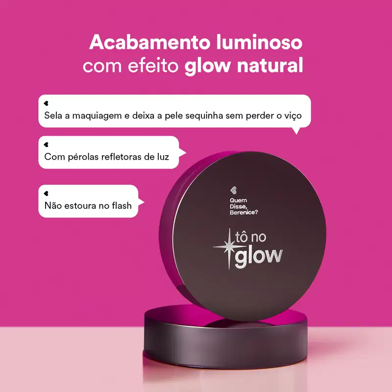 Pó Solto Translúcido Tô No Glow Cor 3 9g