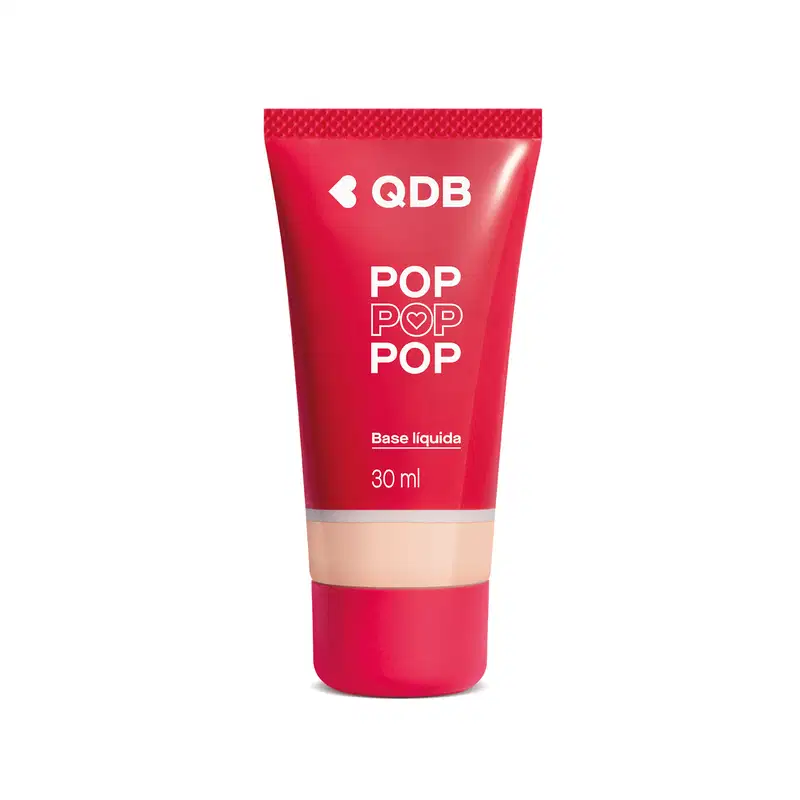 Base Líquida Quem Disse, Berenice? POP Soft Matte 100F, 30ml.