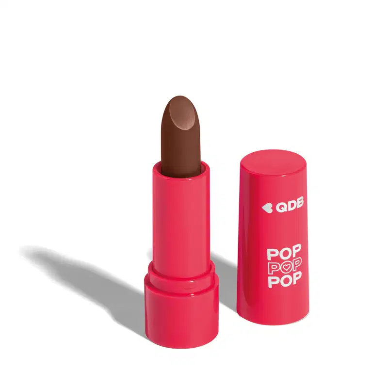 Batom Semi Mate Marrom Glacê POP 3,6g