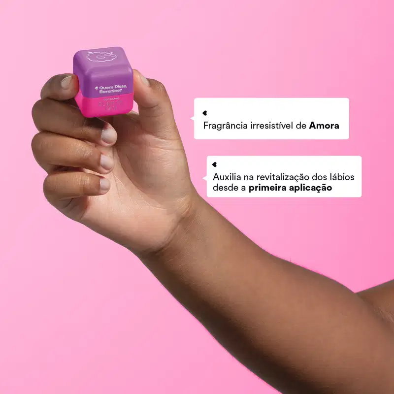 Hidratante Labial Quem Disse, Berenice? Cuide-se Bem Amoruda 6,2g