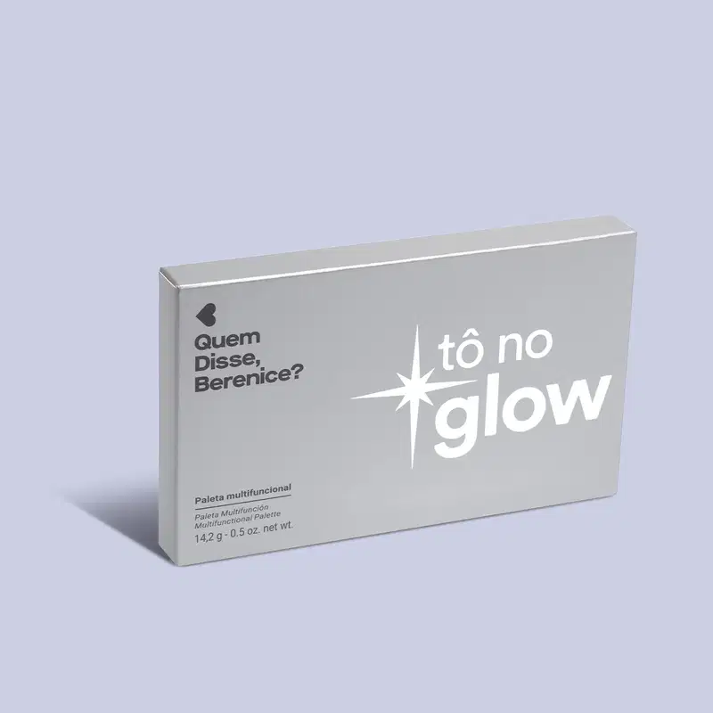 Paleta de Maquiagem Multifuncional Tô No Glow  14,2g