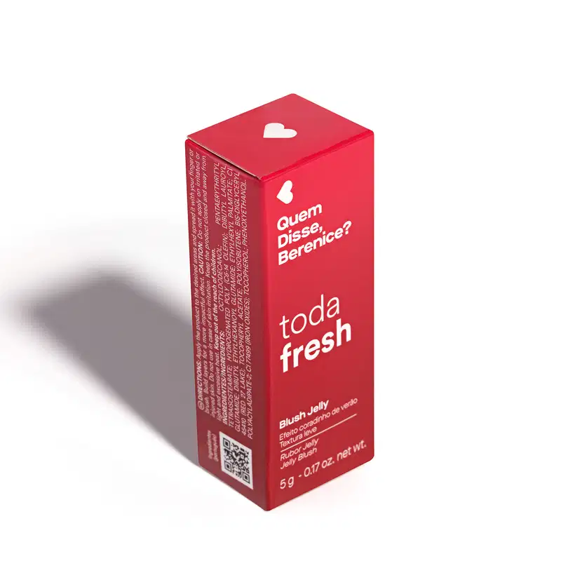 Blush Jelly Bordô Toda Fresh 5g