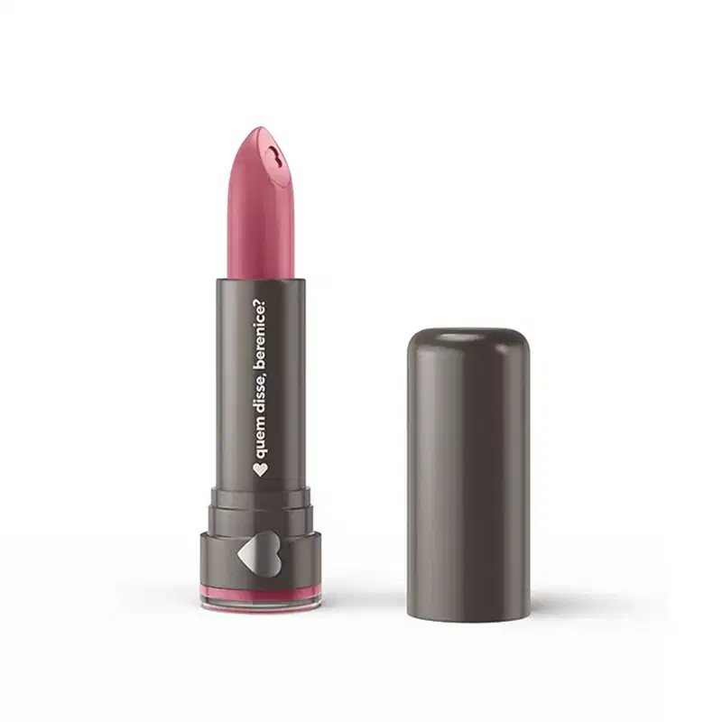 Batom Mate Rosa Rosácia Alta Pigmentação 3,8g