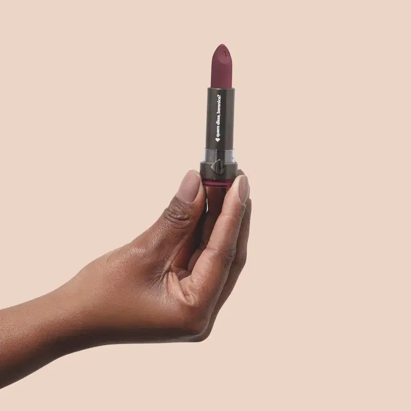 Batom Mate Alta Pigmentação Rosa Amorando Quem Disse, Berenice? 3,8g