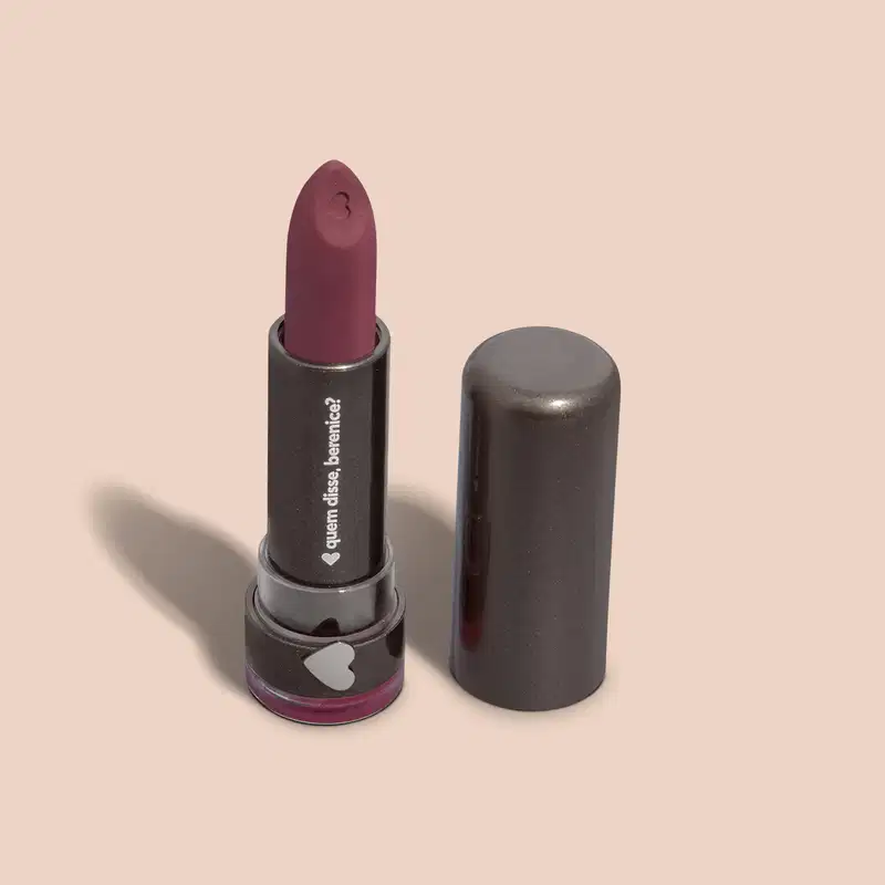 Batom Mate Alta Pigmentação Rosa Amorando Quem Disse, Berenice? 3,8g