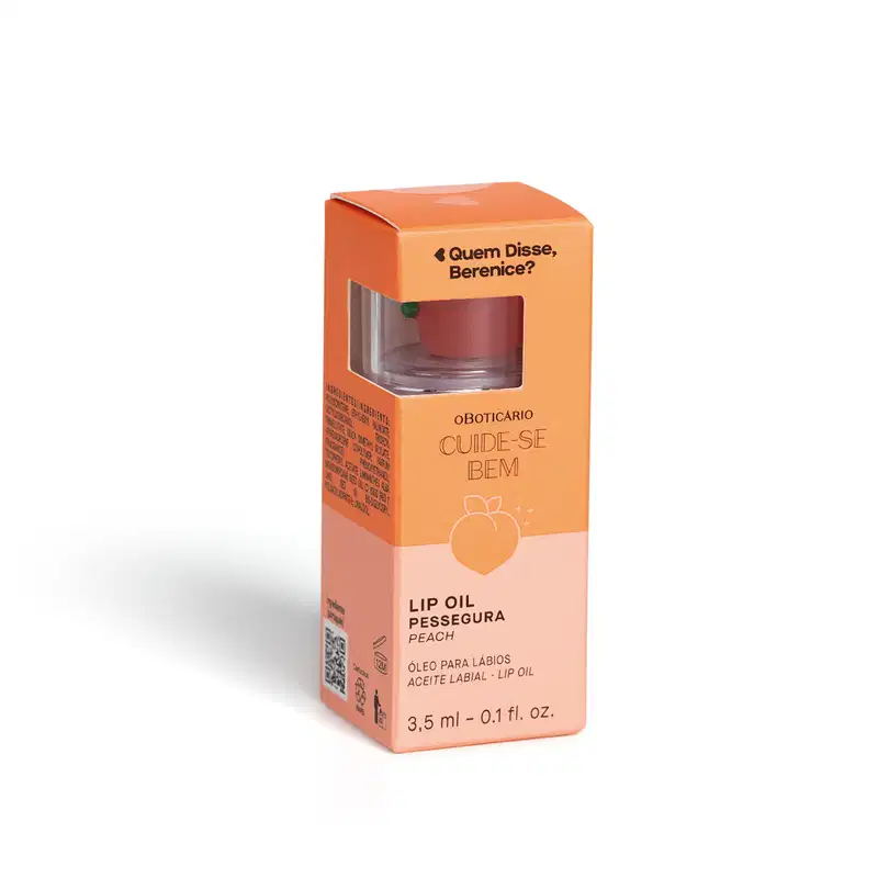 Cuide-se Bem o Boticário Quem Disse, Berenice? Pessegura - Lip Oil  3,5ml