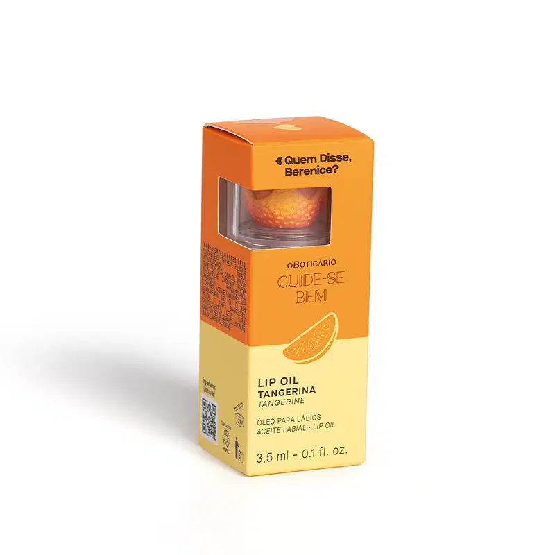 Cuide-se Bem o Boticário Quem Disse, Berenice? Tangerina - Lip Oil  3,5ml