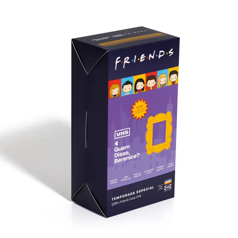 Nécessaire Com Zíper VHS Temporada Especial Quem Disse Berenice? Friends