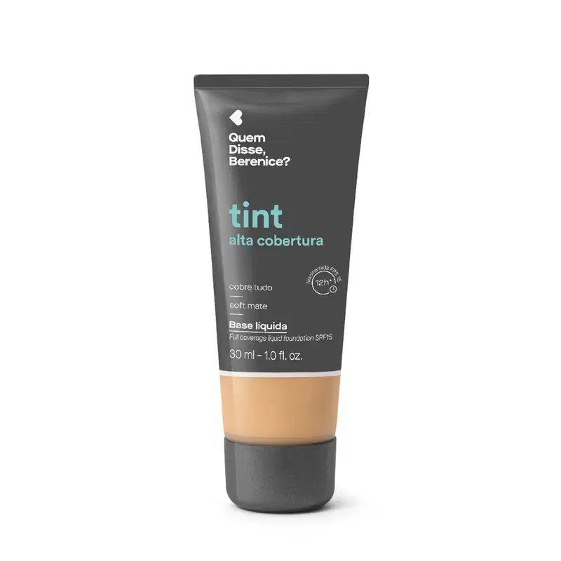 Base Líquida Tint Alta Cobertura Cor 210N 30ml