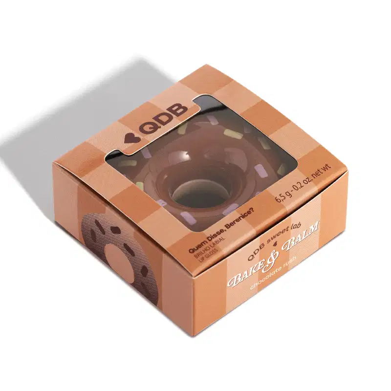Gloss labial Marrom Chocolate Rush Bake & Balm 5ml