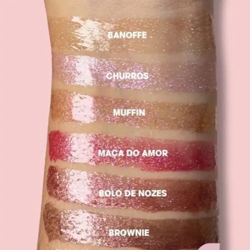 Ruby Rose Gloss Labial Melu RR8235N cor: maça do amor