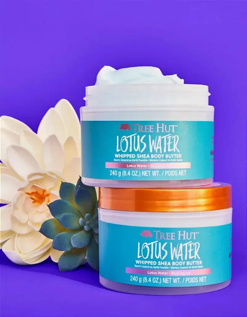 Tree Hut Lotus Water Whipped Shea Body Butter - Hidratante Corporal 240g