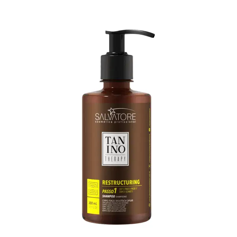 Salvatore Kit Tanino Therapy Restructuring Shampoo e Máscara