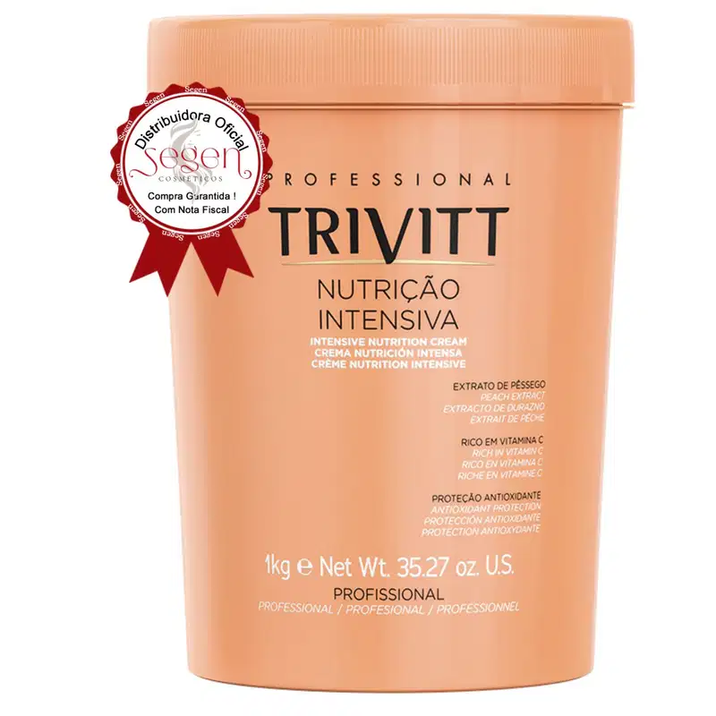 Kit de Nutrição Trivitt - Shampoo1L + Hidratação 1Kg